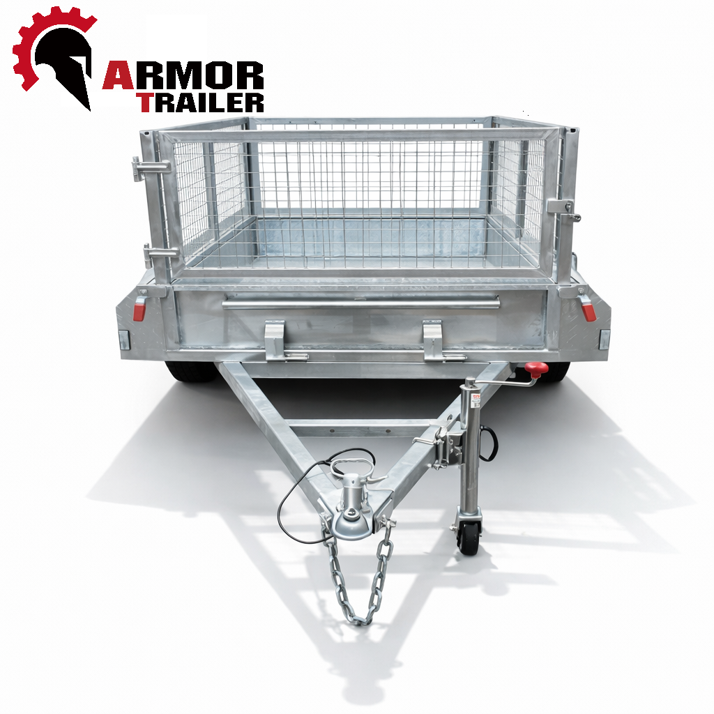 DISCOUNT ( RRP $2400 / Now $ 2250 ) 8x5 Galvanised Trailer Single Axle ATM 750KG ( Model : S85 )
